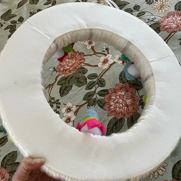 Target Winter Birds White Yarn Wreath - Picture 4 of 5